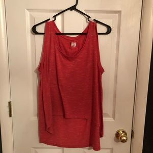 RED/PINK CONVERSE TANK TOP **PRICE NEGOTIABLE**